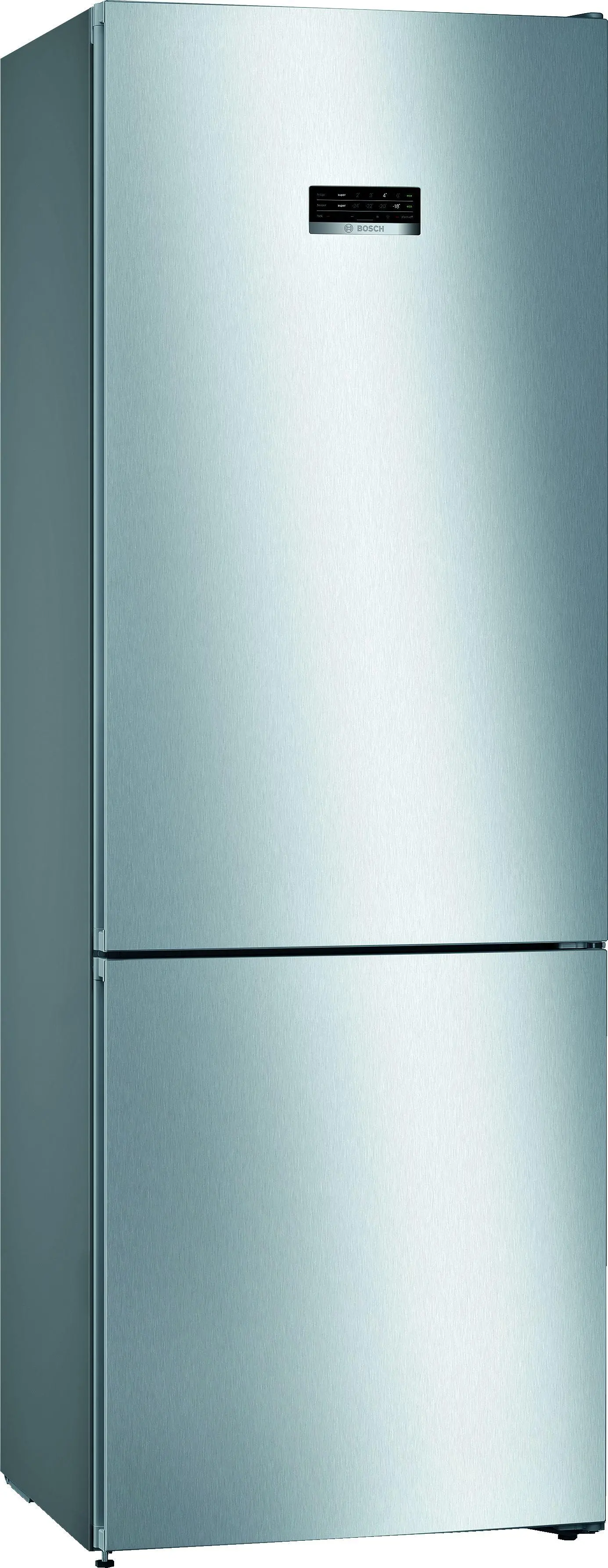Bosch Serie 4 KGN49XIEA Pełny No Frost 203cm Szuflada z kontrolą wilgotności Srebrny