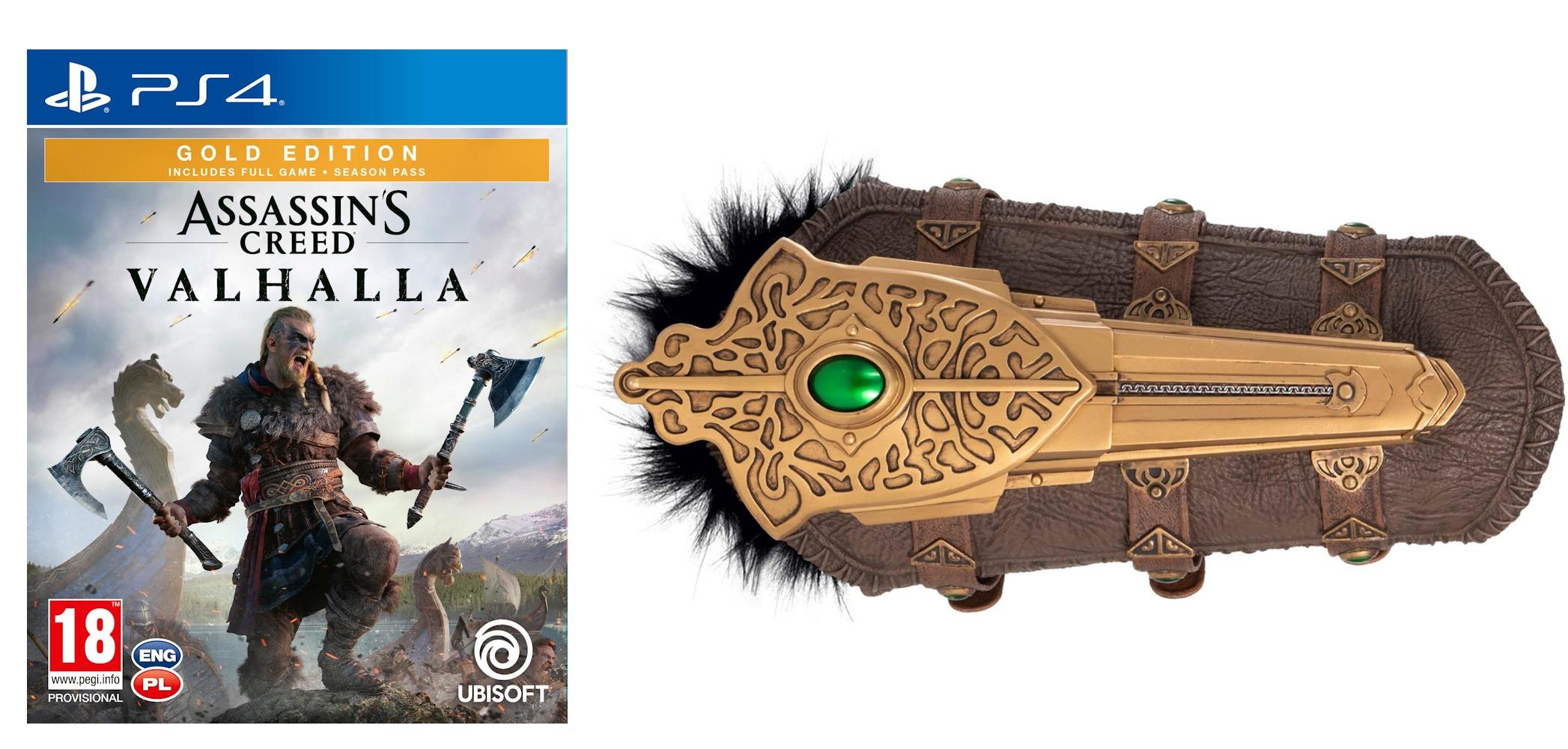 Assassin’s Creed Valhalla Złota Edycja + Ukryte Ostrze Eivora Gra na PS4 (Kompatybilna z PS5)