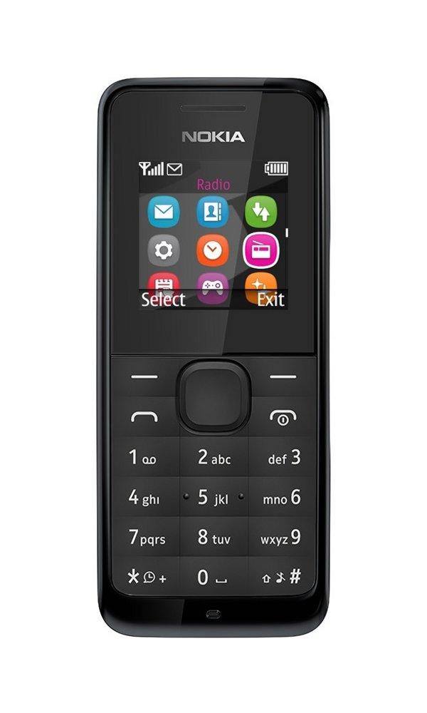Telefon Nokia 105 (czarny)