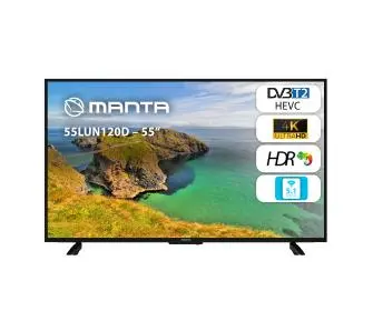 Telewizor Manta 55LUN120D 55" LED 4K 60Hz DVB-T2