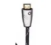 Kabel HDMI Oehlbach Easy Connect Steel 125 2,5m Czarny