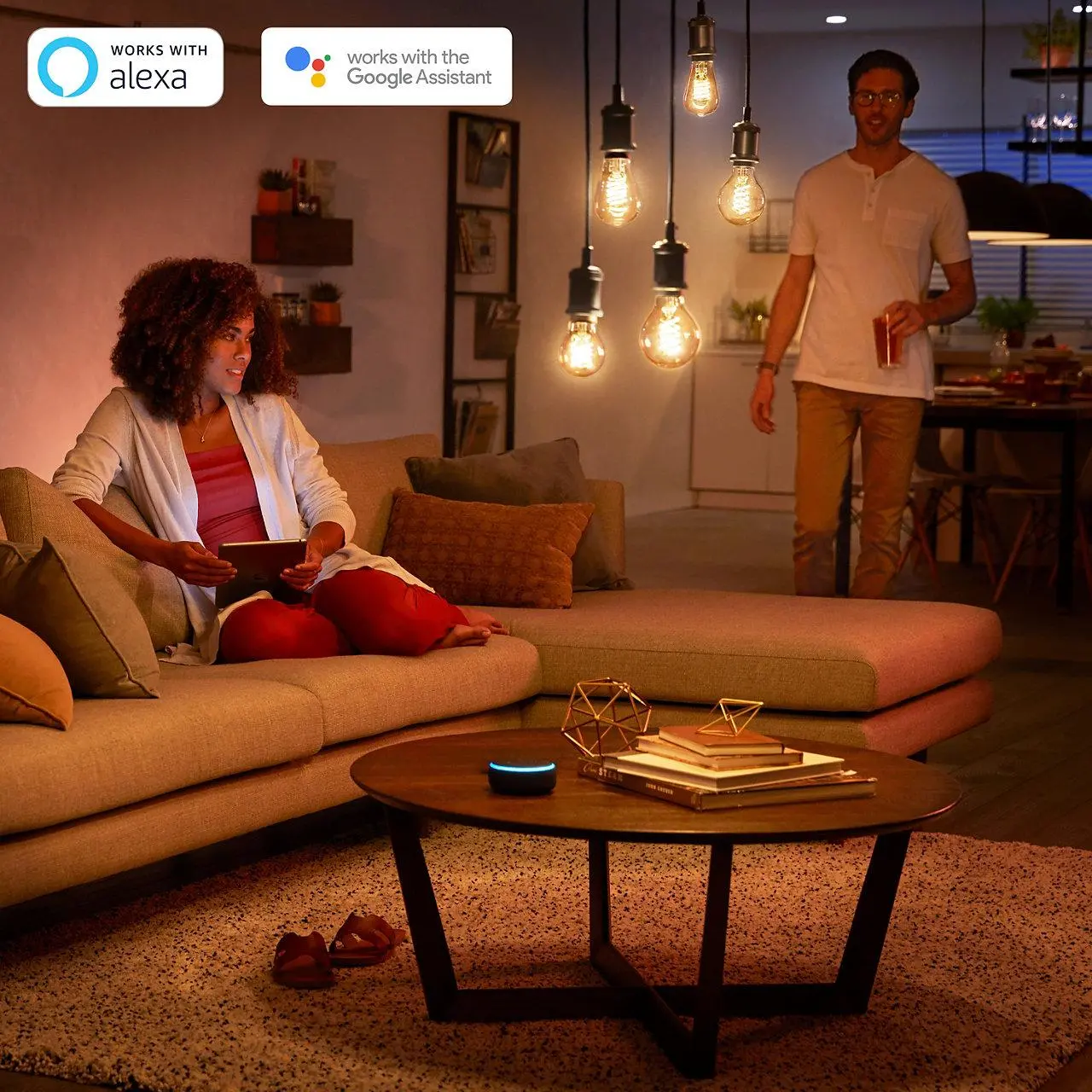 Żarówka LED Philips Hue White Retro A60 Filament E27 1 szt.