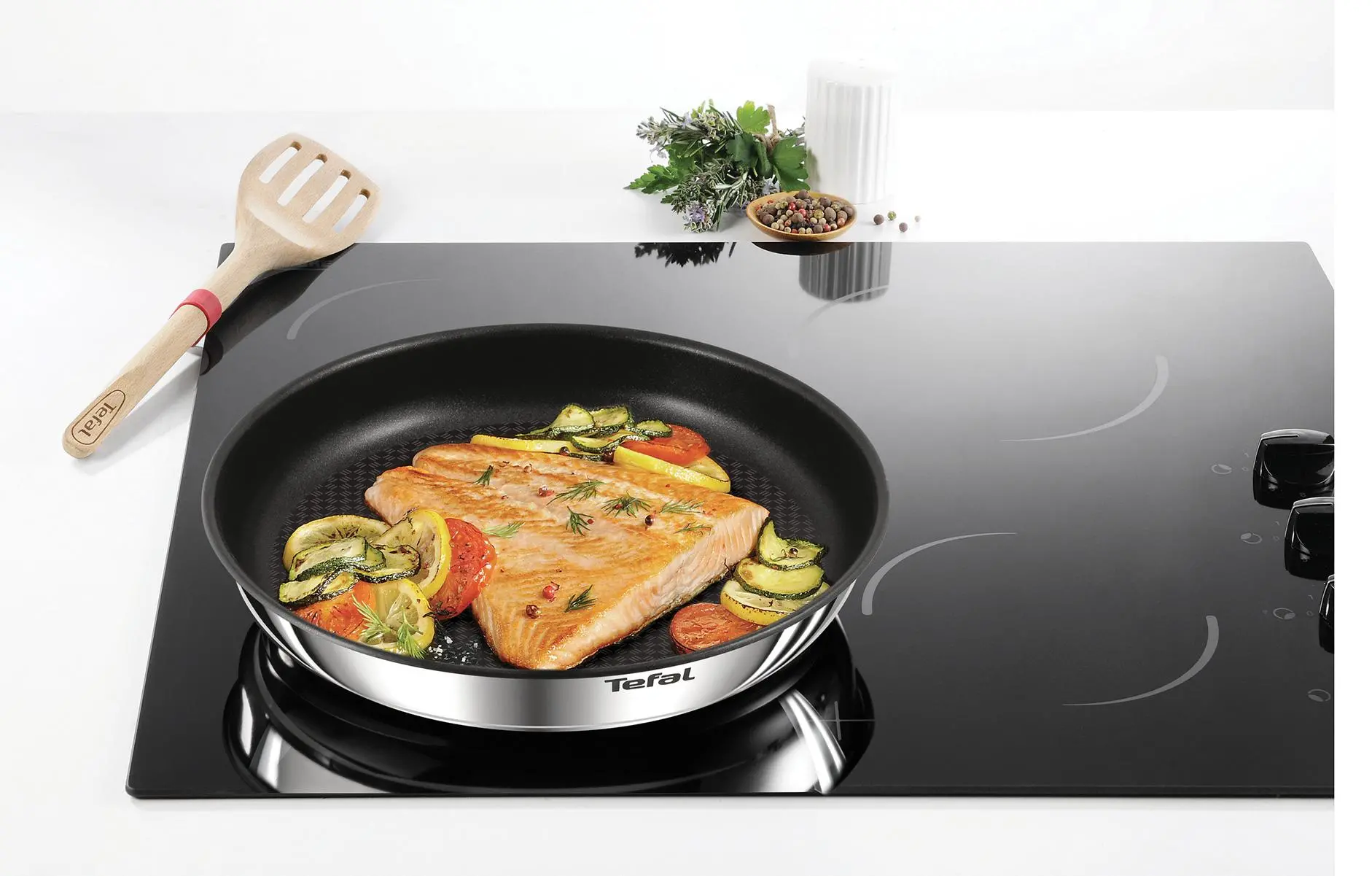 Patelnia Tefal Ingenio Emotion L9480474 Indukcja Tytanowa 24cm