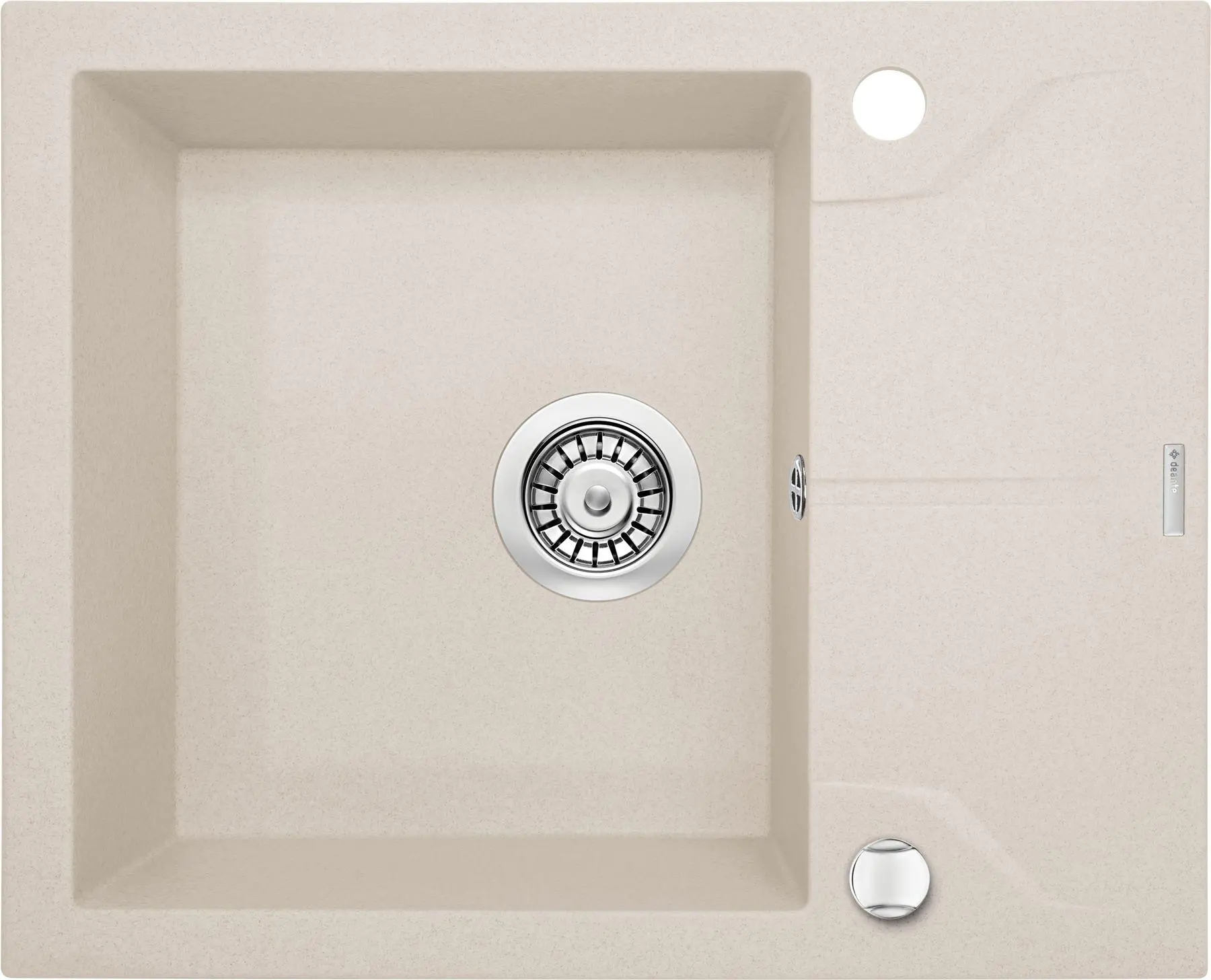 Zlewozmywak Deante Andante ZQN511A Granitowy Beżowy