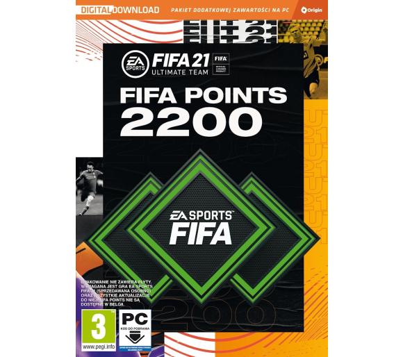 dodatek do gry FIFA 21 - 2200 punktów Gra na PC