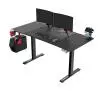 Biurko Ultradesk LEVEL V2 140cm Regulacja wysokości Czarny