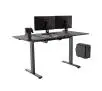 Biurko Ultradesk LEVEL V2 140cm Regulacja wysokości Czarny