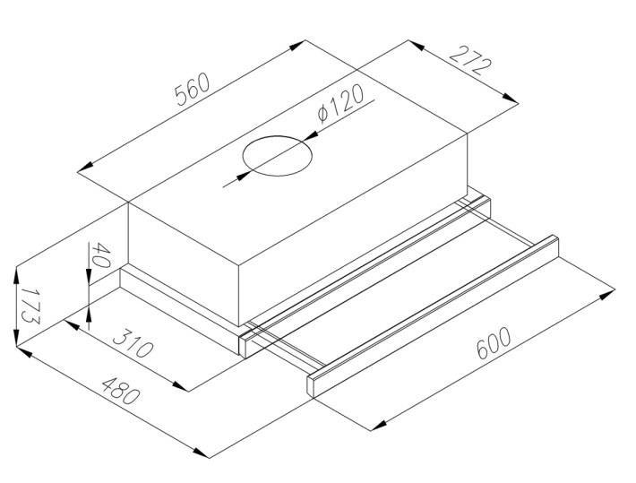 Okap Amica OTC 611 I