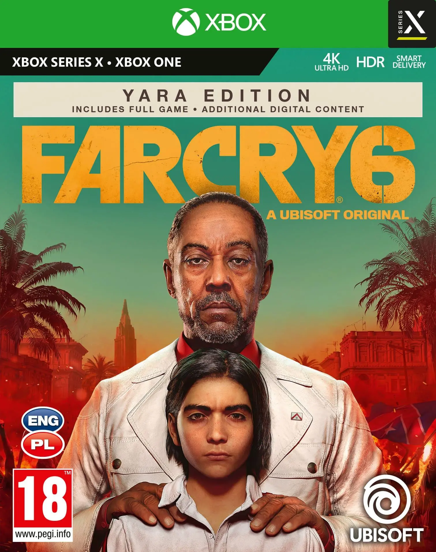 Far Cry 6 Edycja Yara  Tylko w EURO Gra na Xbox One (Kompatybilna z Xbox Series X)