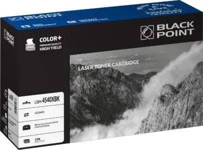 Toner Black Point LCBPH4540XBK (zamiennik CE264X nr 646X) Czarny