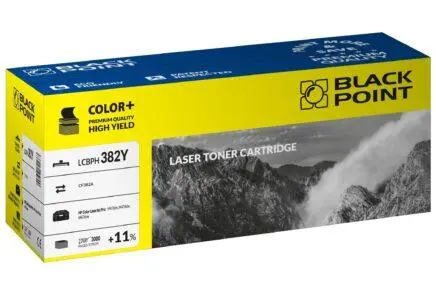 Toner Black Point LCBPH382Y (zamiennik CF382A nr 312A) Żółty
