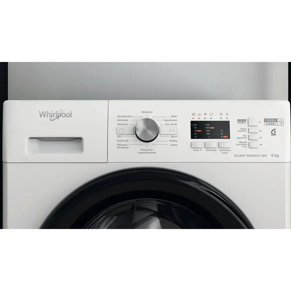 Pralka Whirlpool FFL 6038 B PL 6kg 1000obr/min