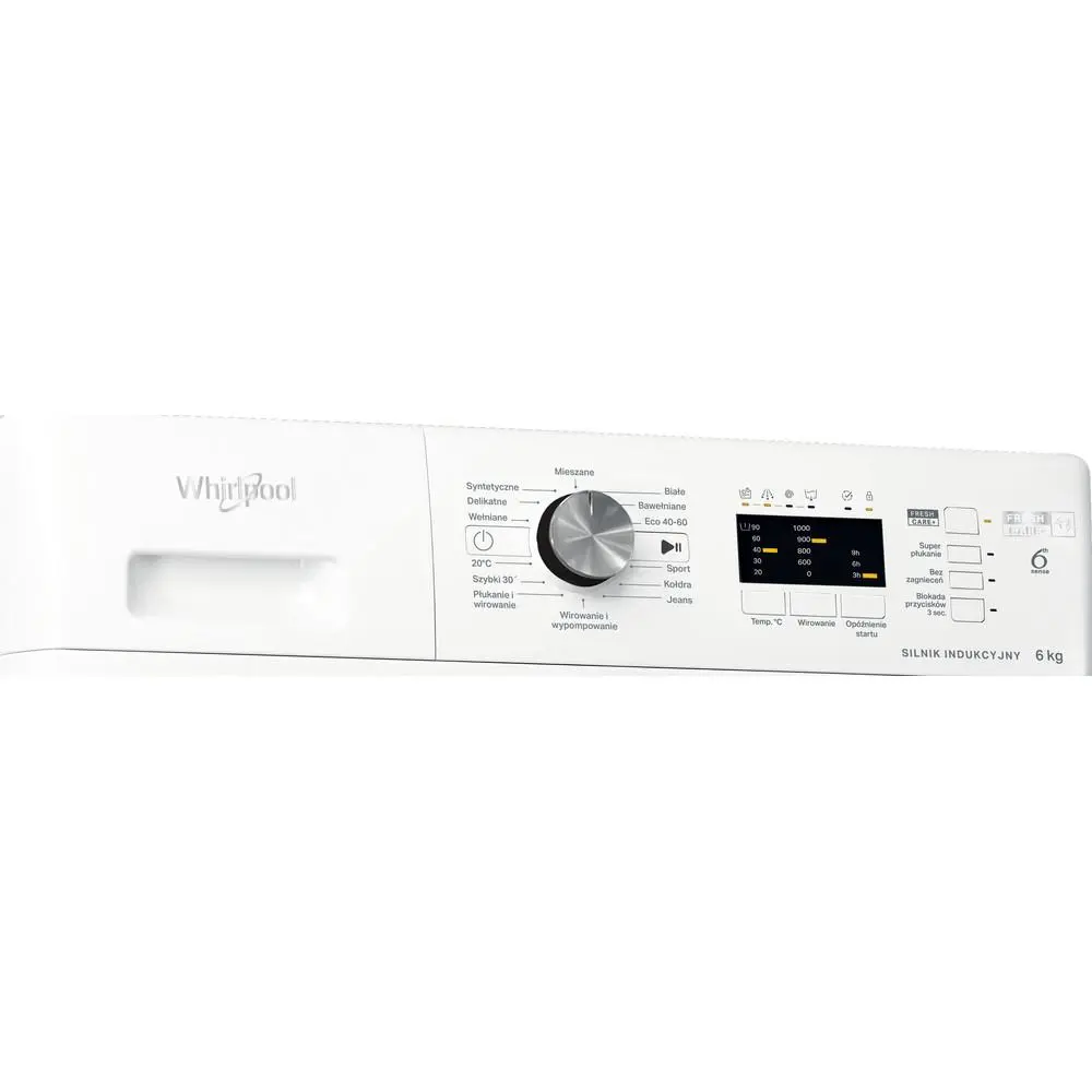 Pralka Whirlpool FFL 6038 B PL 6kg 1000obr/min