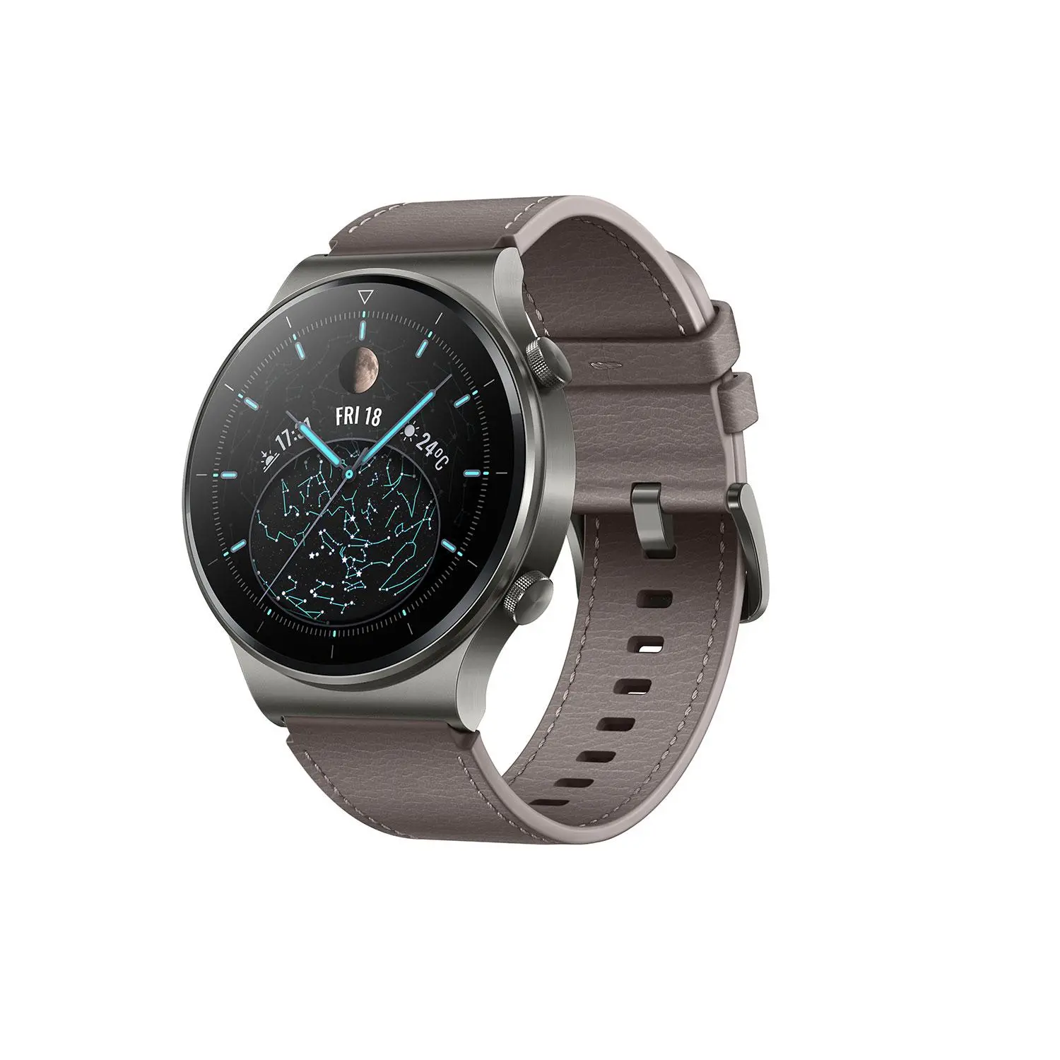 Smartwatch Huawei WATCH GT 2 Pro 46mm GPS Brązowy