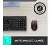 Myszka Logitech M190 Czarno-czerwony