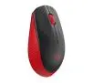 Myszka Logitech M190 Czarno-czerwony