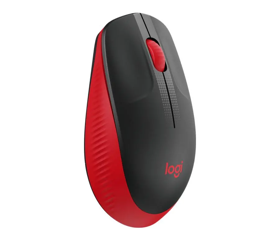 Myszka Logitech M190 Czarno-czerwony