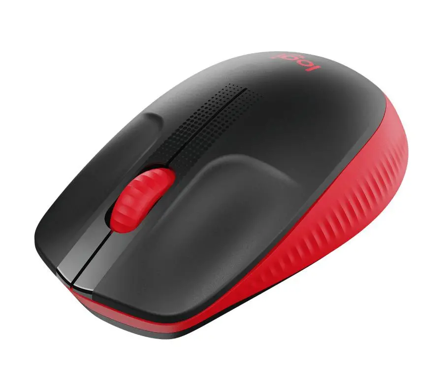 Myszka Logitech M190 Czarno-czerwony