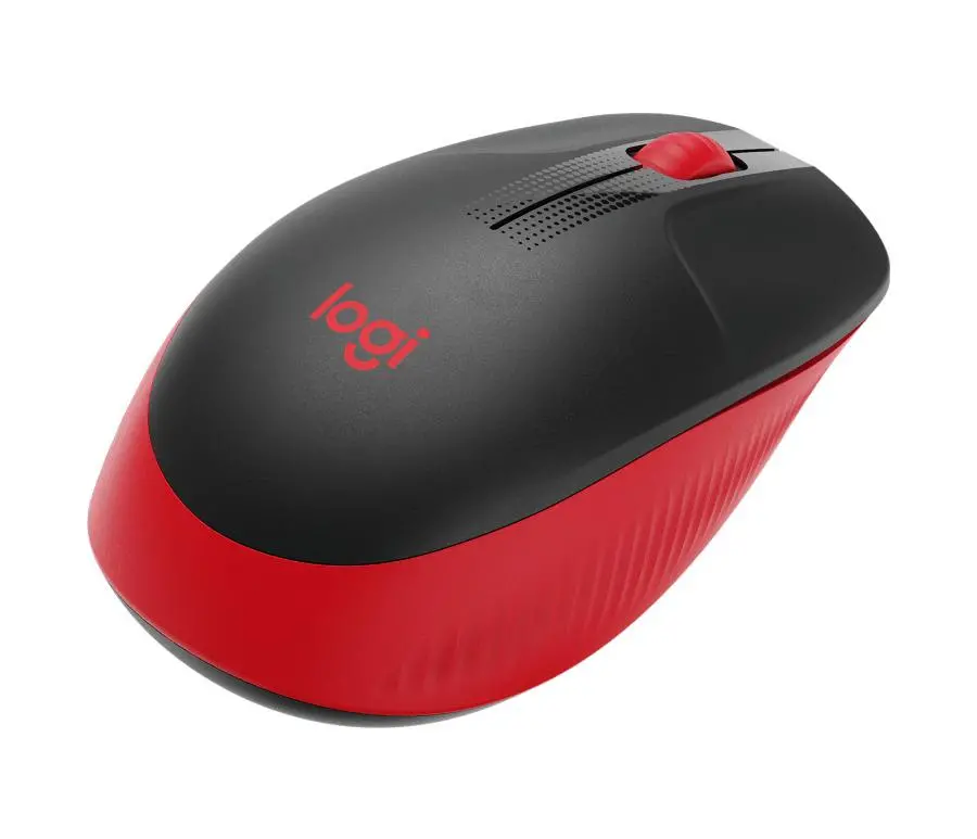 Myszka Logitech M190 Czarno-czerwony