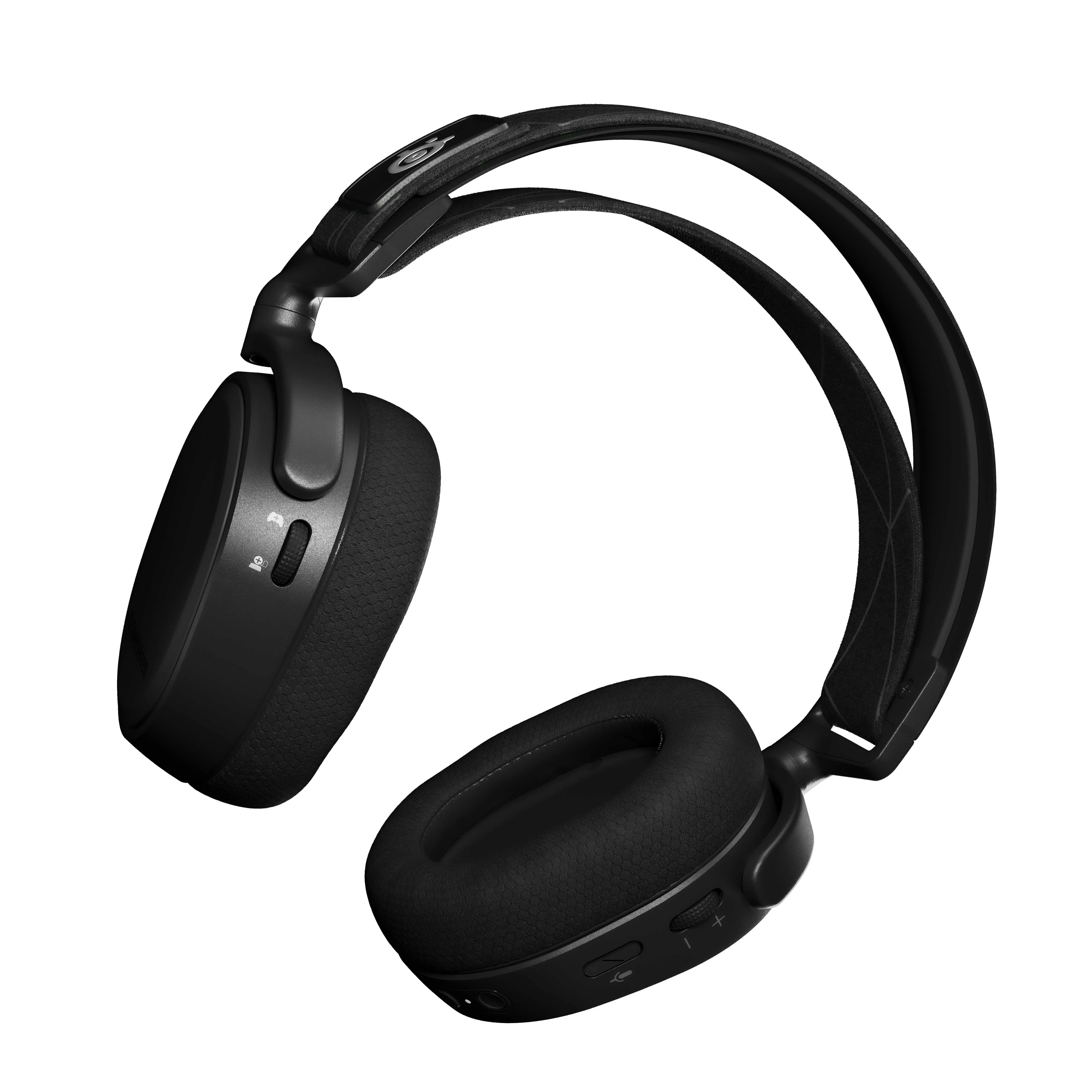Słuchawki bezprzewodowe z mikrofonem SteelSeries Arctis 9 Nauszne Czarny