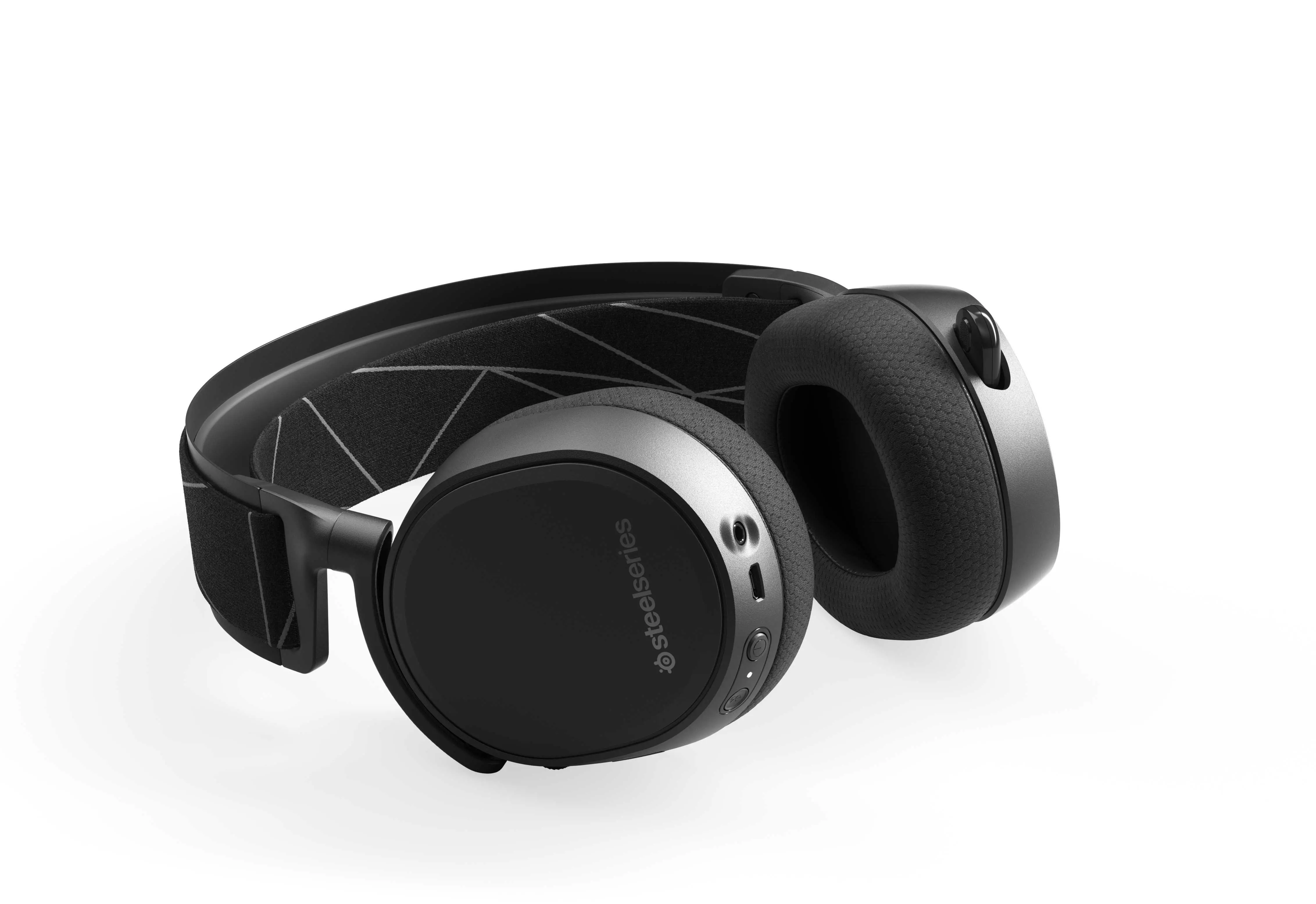 Słuchawki bezprzewodowe z mikrofonem SteelSeries Arctis 9 Nauszne Czarny
