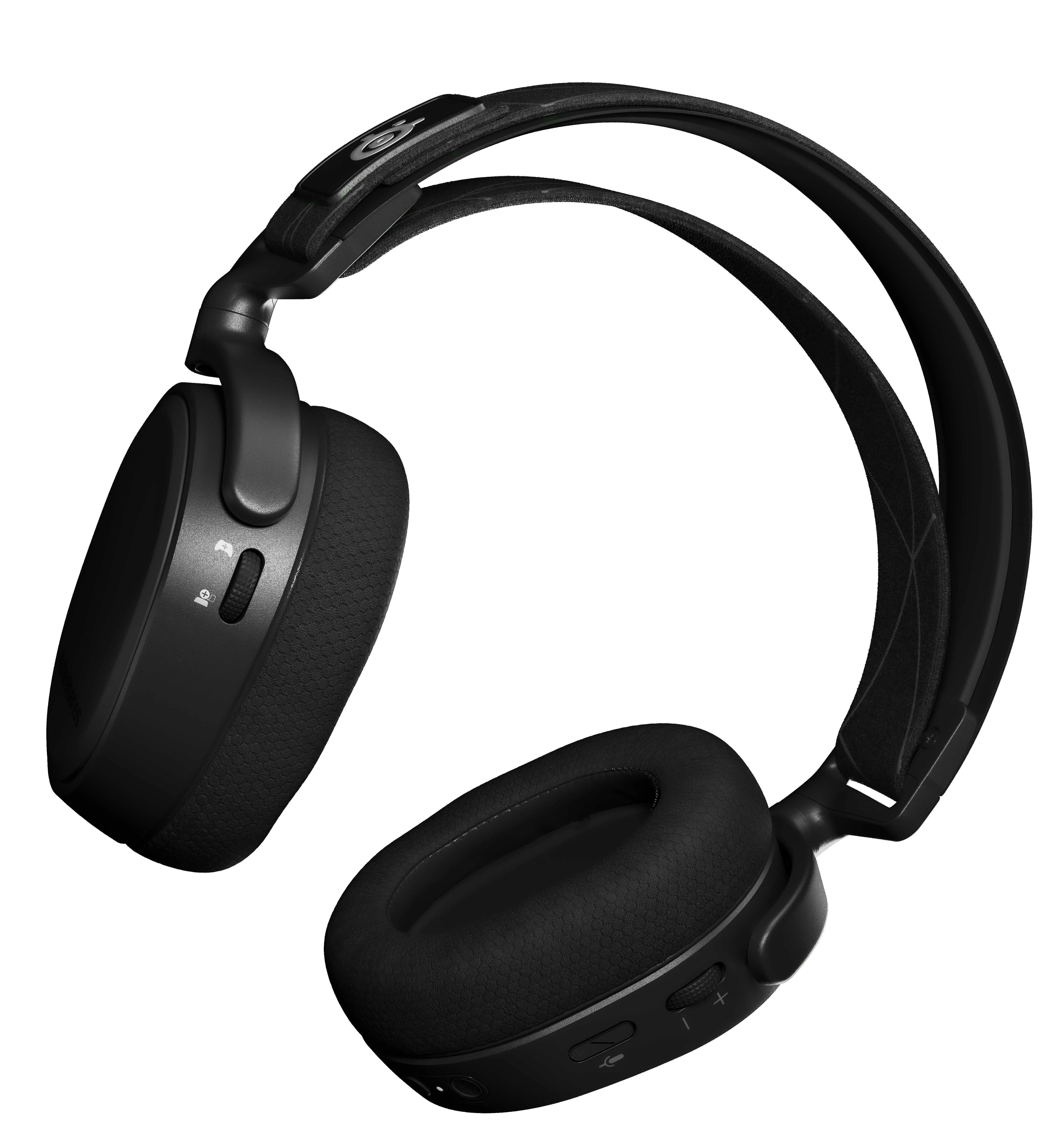 Słuchawki bezprzewodowe z mikrofonem SteelSeries Arctis 9 Nauszne Czarny