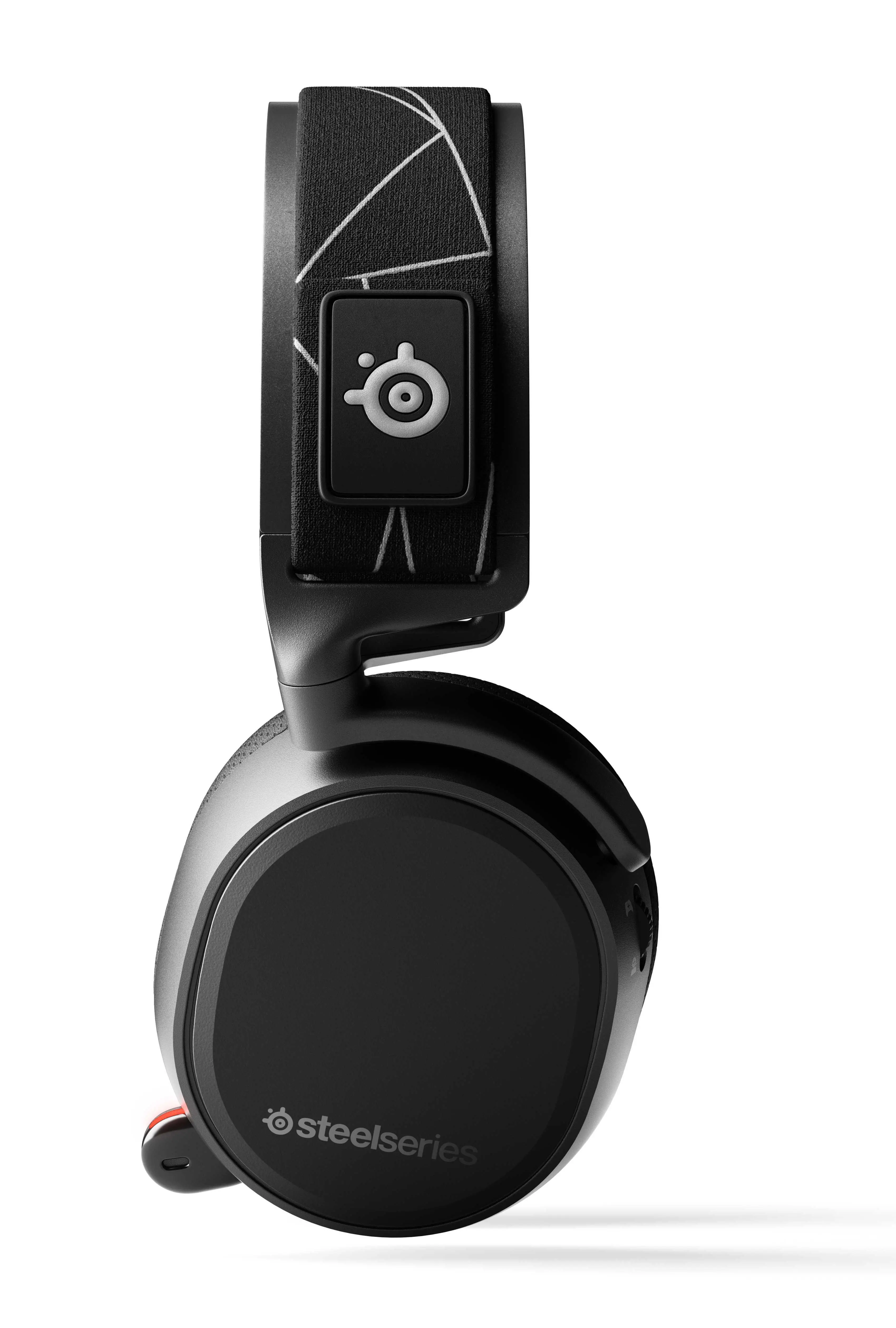 Słuchawki bezprzewodowe z mikrofonem SteelSeries Arctis 9 Nauszne Czarny
