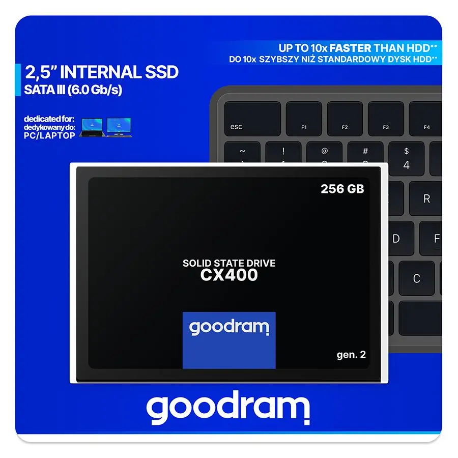 Dysk GoodRam CX400 Gen.2 256GB