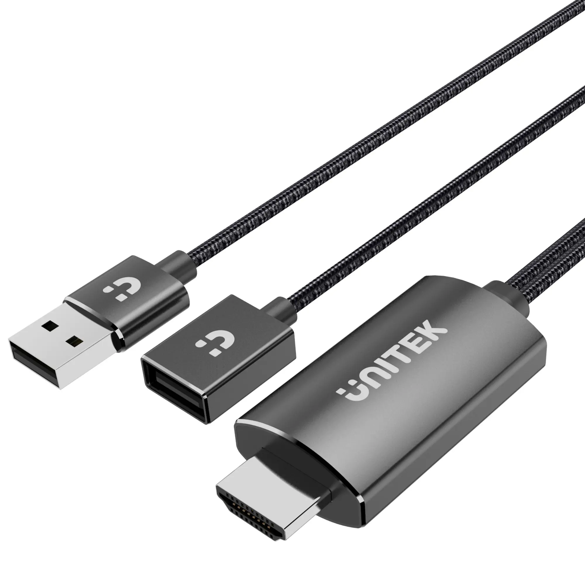 Kabel Unitek USB A - HDMI 1m Czarny