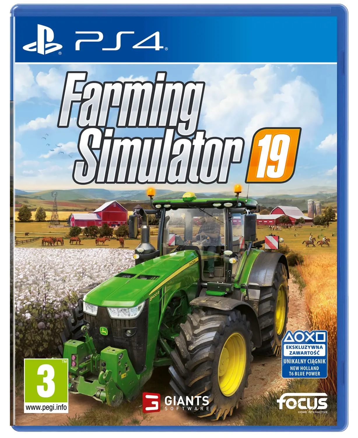 Farming Simulator 19 Gra na PS4 (Kompatybilna z PS5)