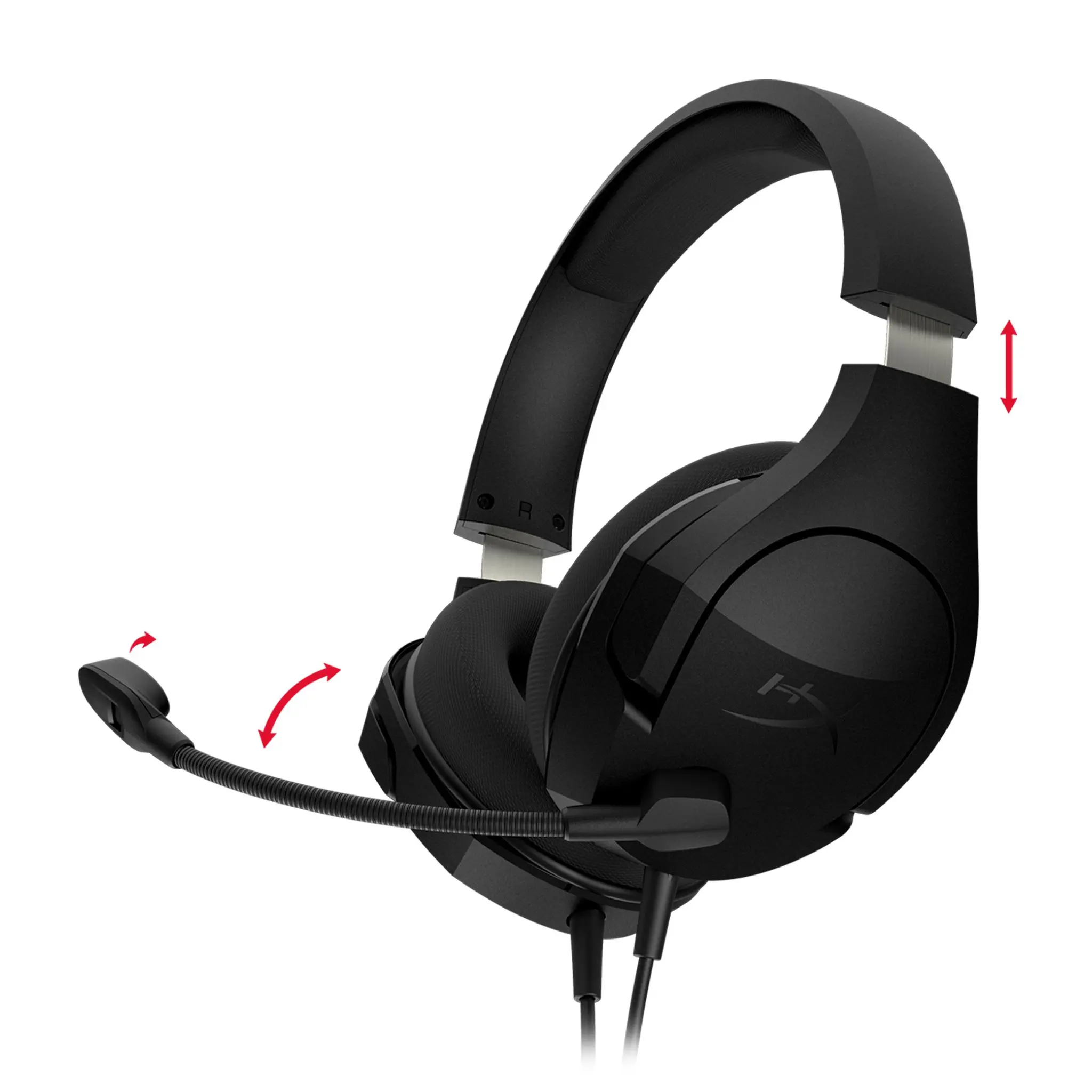Słuchawki przewodowe z mikrofonem HyperX Cloud Stinger Core HX-HSCSC2-BK/WW Nauszne Czarny