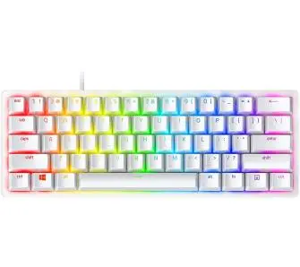 Klawiatura mechaniczna Razer Huntsman Mini Clicky Red  Linear Optical Switch Red mercury Biały