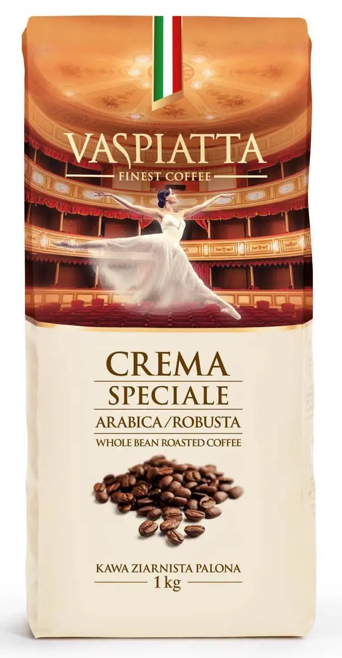 Kawa ziarnista Vaspiatta Crema Speciale 1kg