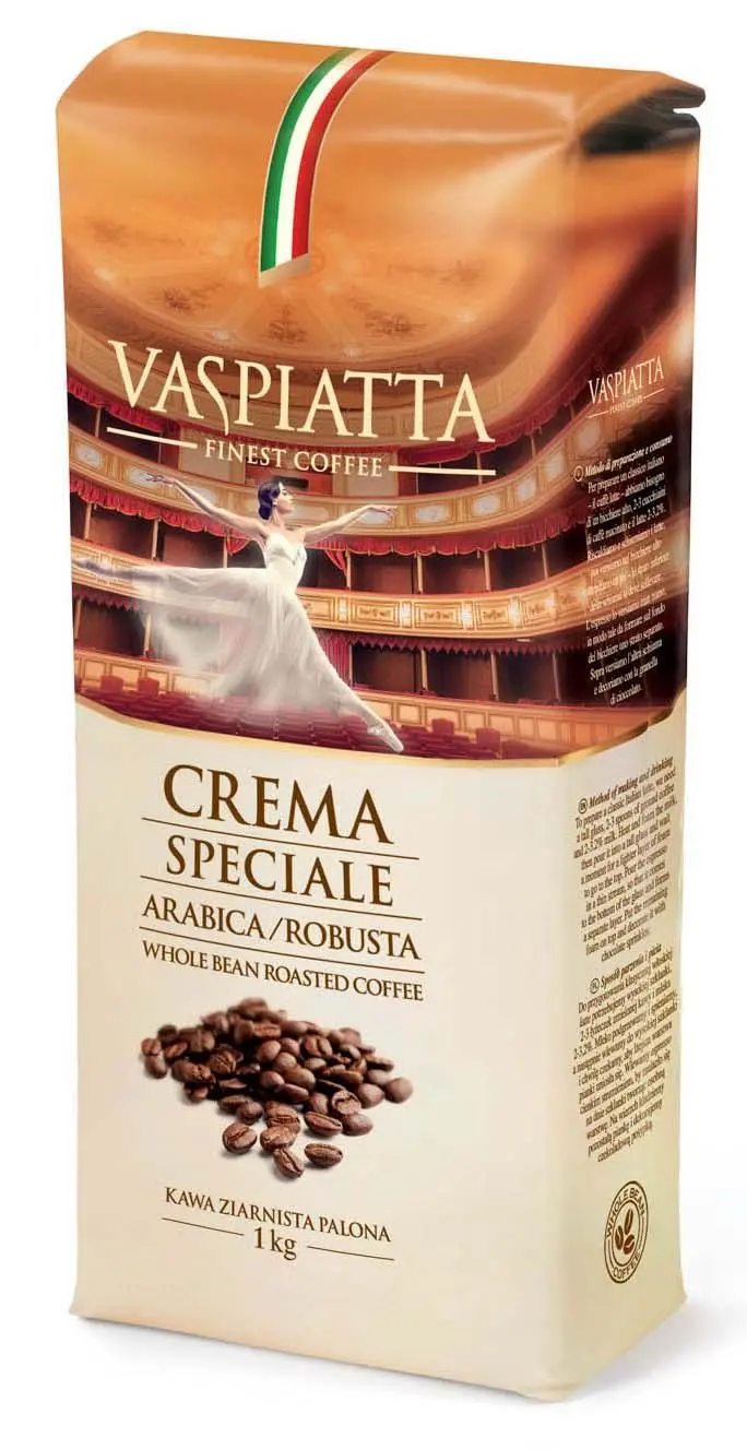 Kawa ziarnista Vaspiatta Crema Speciale 1kg