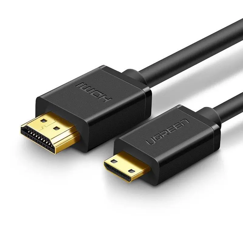 Kabel HDMI UGREEN HD108 miniHDMI 1,5m Czarny