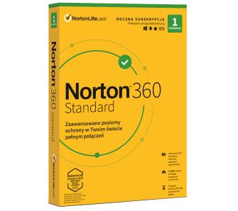 Antywirus Norton 360 Standard 10GB 1 Urządzenie/1 Rok
