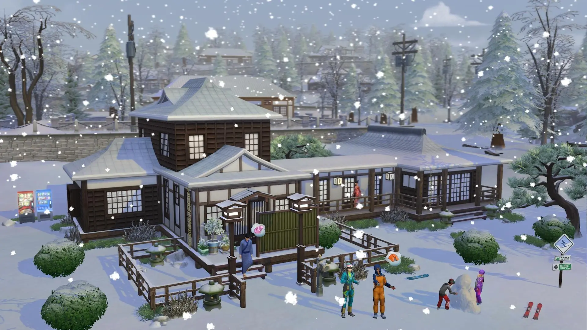 The Sims 4: Śnieżna Eskapada Dodatek do gry na PC + mysz Logitech G305 (biały)