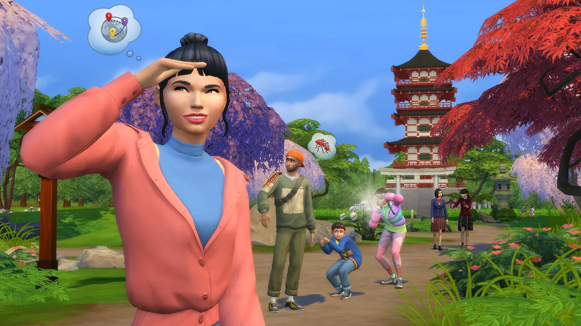 The Sims 4: Śnieżna Eskapada Dodatek do gry na PC + mysz Logitech G305 (biały)
