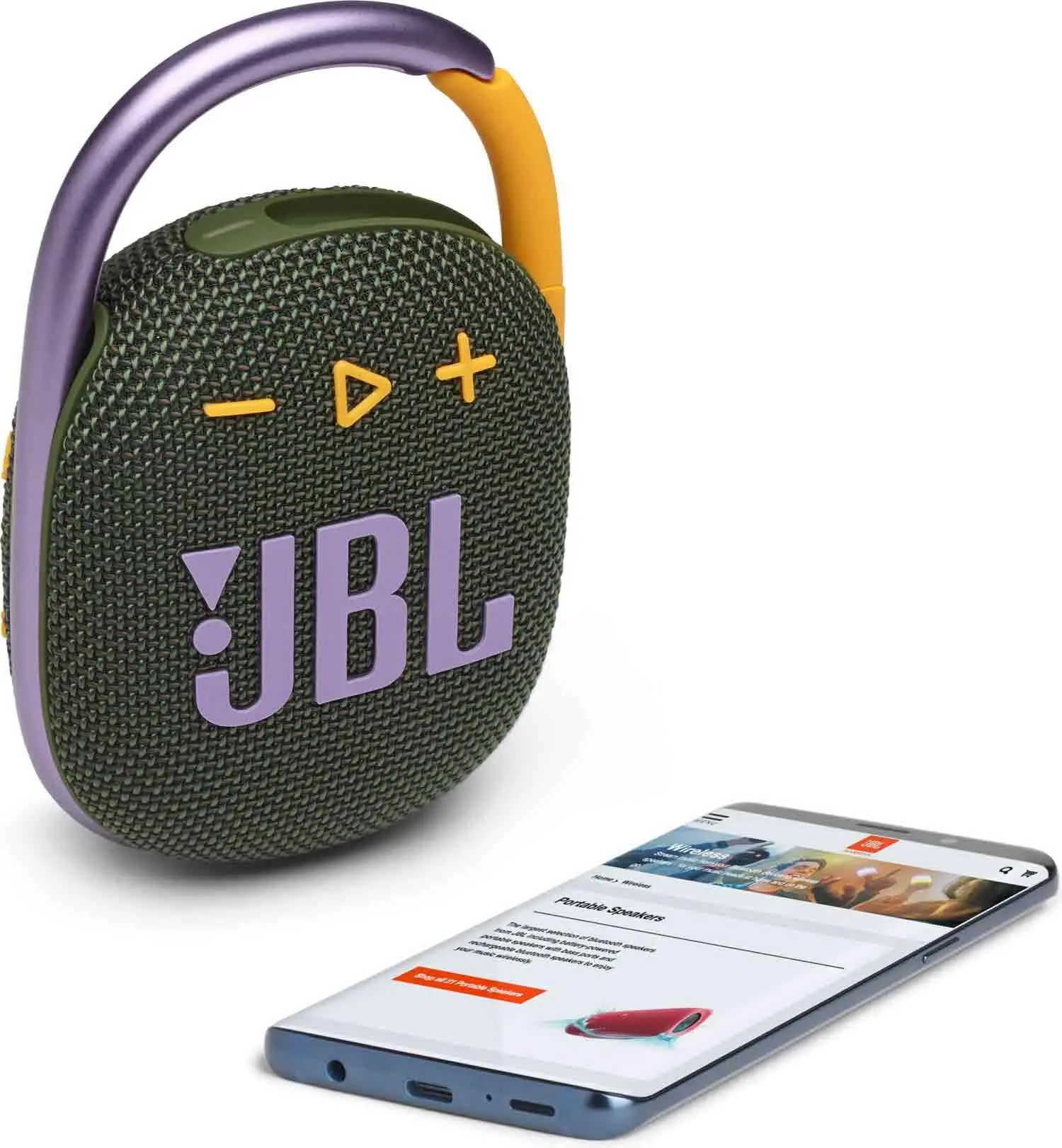Głośnik Bluetooth JBL Clip 4 5W Zielony