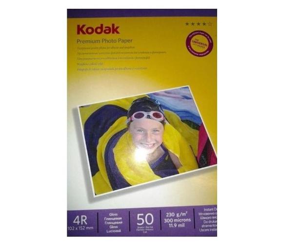 papier do drukarek Kodak Papier foto premium 4R 230g 50 arkuszy