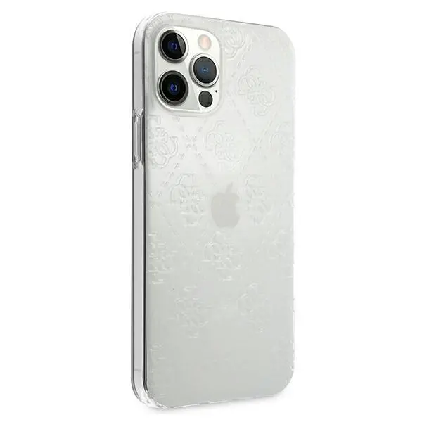 Etui Guess 4G 3D Pattern GUHCP12M3D4GTR do iPhone 12/12 Pro
