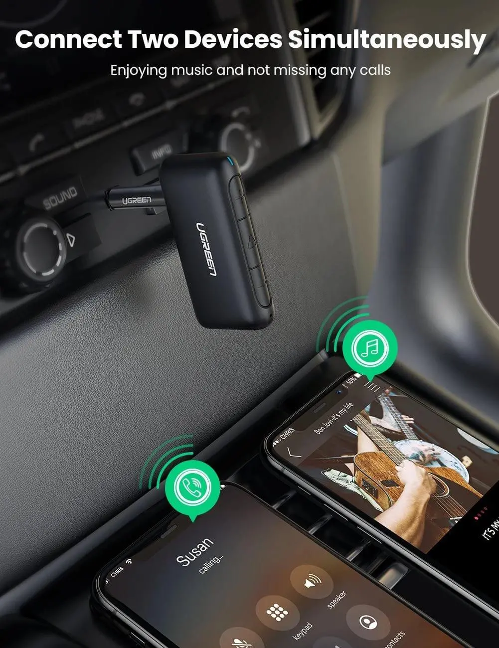 Adapter Bluetooth UGREEN CM276