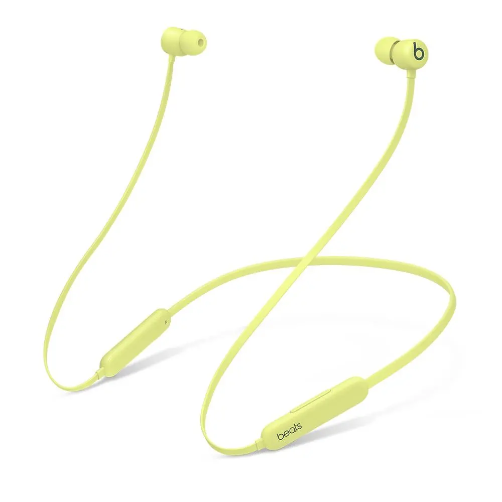 Słuchawki bezprzewodowe Beats Beats Flex Dokanałowe Bluetooth 5.0 Żółty