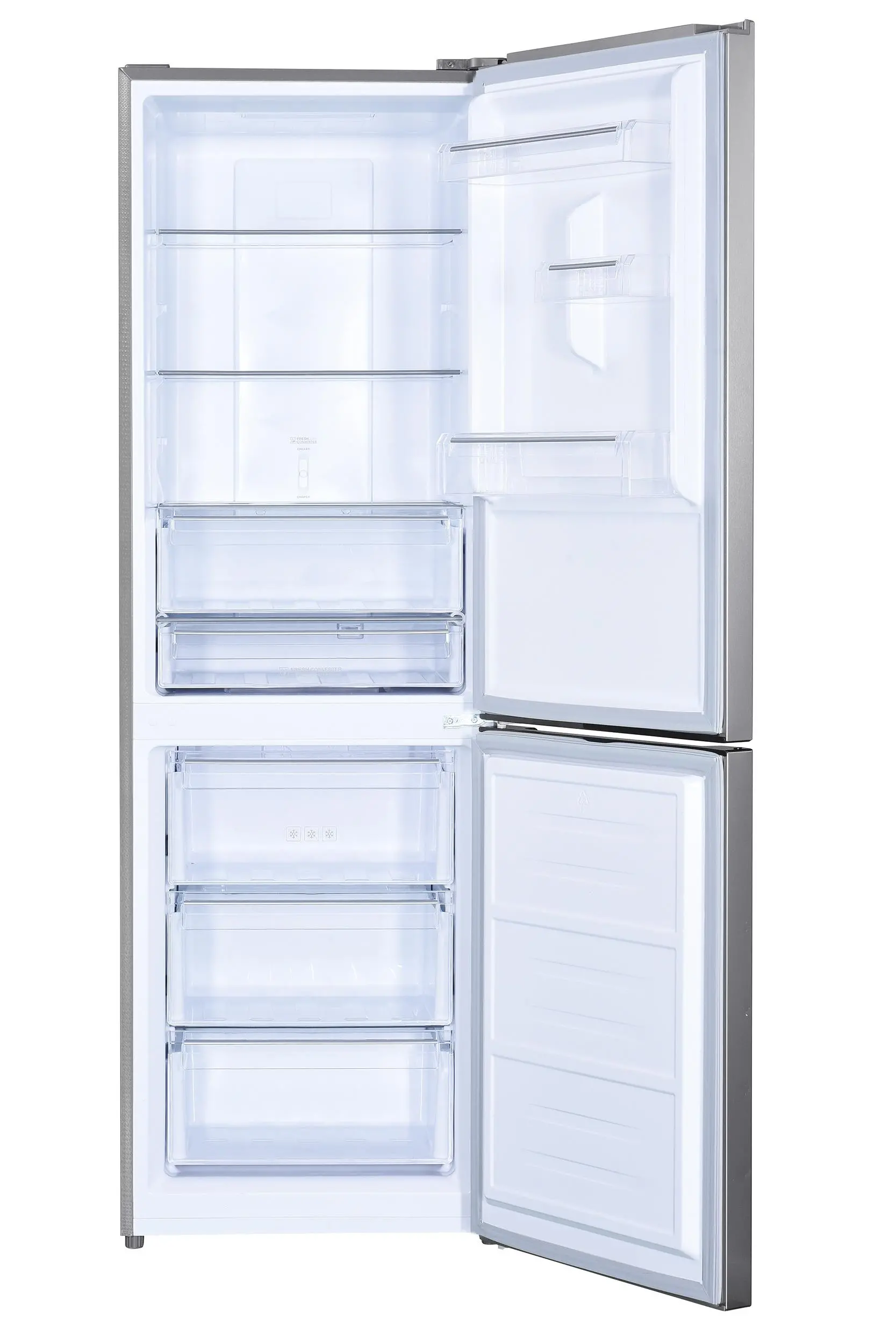 Lodówka MPM 357-FF-30/AA Pełny No Frost 185cm Komora świeżości Dark Inox