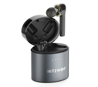 Słuchawki bezprzewodowe BlitzWolf BW-FYE8 Dokanałowe Bluetooth 5.0 Czarny
