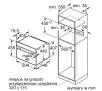 Piekarnik elektryczny Bosch CBG633NS3 Termoobieg Srebrny-stal