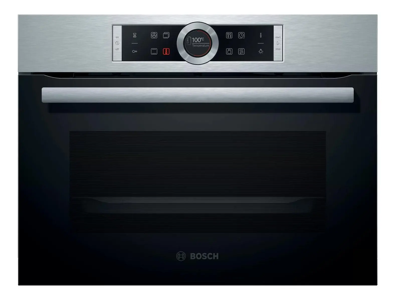 Piekarnik elektryczny Bosch Serie 8 CBG633NS3 Termoobieg Srebrny-stal