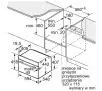 Piekarnik elektryczny Bosch CBG633NS3 Termoobieg Srebrny-stal