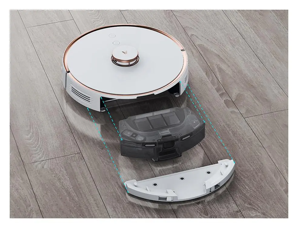 Robot sprzątający Viomi S9 Funkcja mopowania Stacja oczyszczająca Tworzenie mapy pomieszczenia 70dB
