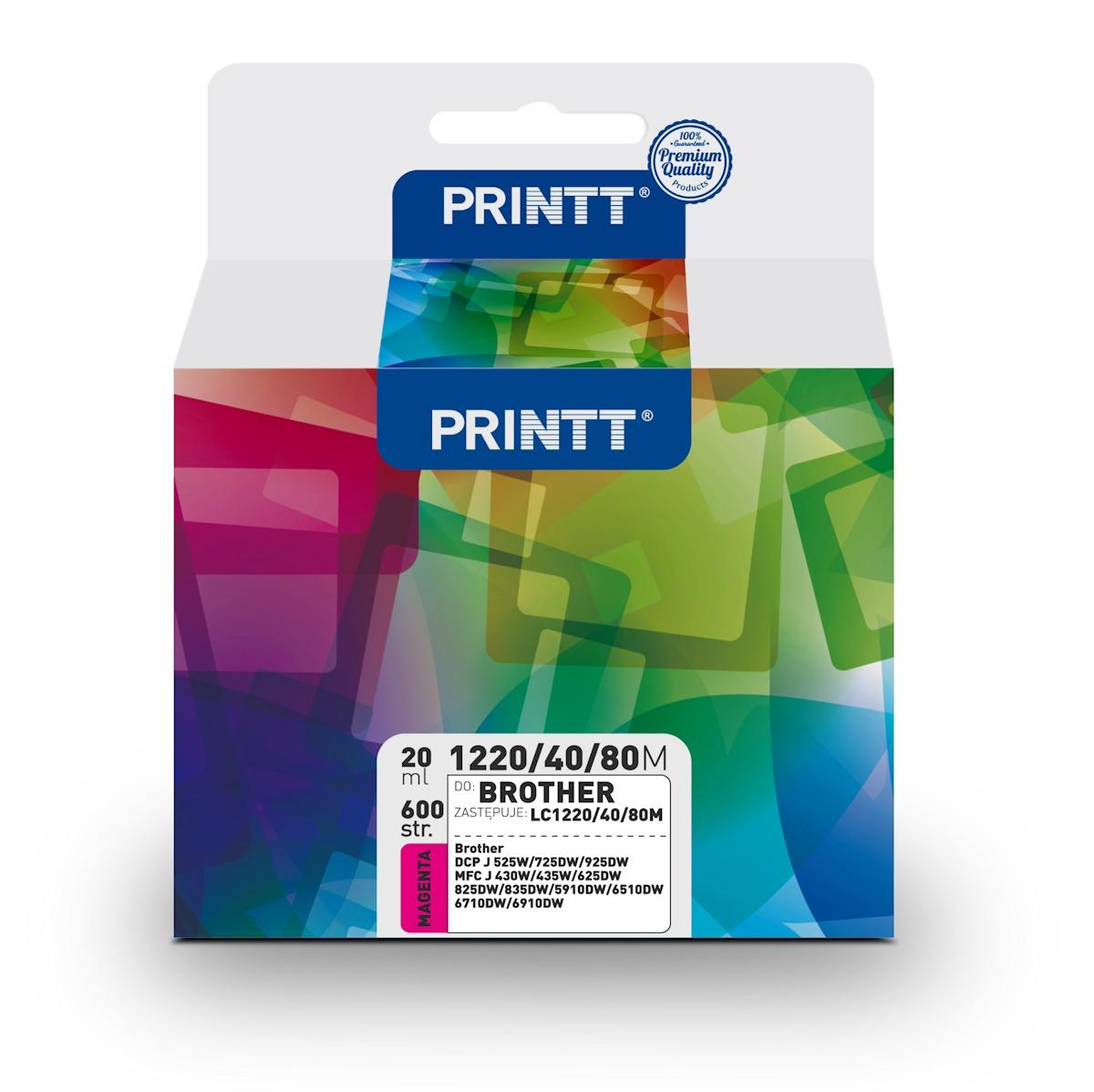 Tusz PRINTT NAB1240M (zamiennik LC-1240M)